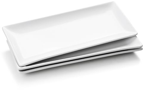WishDeco Serving Platters Set of 3, Large Serving Trays 14 Inch
