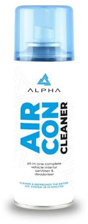 ALPHA Air Con A/C Blast Cleaner - All In One Sanitiser And Deodoriser