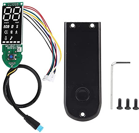 Tbest g30d 2 Display, Elektrische Roller BT Digital Display Dashboard Circuit Board Scooter Daten Panel Dashboard mit Display Panel Abdeckung für G30