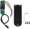 Tbest g30d 2 Display, Elektrische Roller BT Digital Display Dashboard Circuit Board Scooter Daten Panel Dashboard mit Display Panel Abdeckung für G30