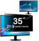 ZOEGAA Blickschutzfilter 35 zoll Seitenverhältnis 21:9,Kompatibel mit Anti Blaulicht Monitor Sichtschutz 35 zoll und Abnehmbarer Sichtschutzfolie/Blickschutzfolie/Sichtschutzfilter