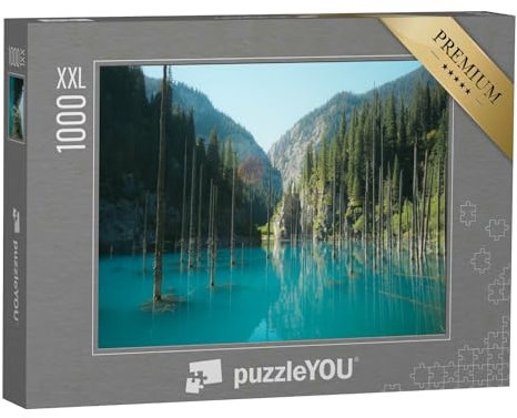 Puzzle 1000 Teile XXL „Kaindy-See (Kasachstan)“