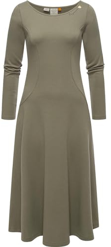Ragwear Damen Jersey Shirtkleid Langarm Sweatkleid Winterkleid Appero Long XS-XXL