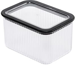 BranQ - Home essential Neroli Universalbehälter mit Deckel zur Aufbewahrung von Lebensmitteln wie Mehl, Müsli,Zucker & mehr, BPA-frei Kunststoff, 1 l