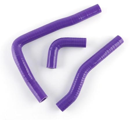 BPOioop Kit de Silicona para Manguera de refrigerante de m Kit De Manguito De Refrigeración De Radiador De Silicona para Motocicleta, para 2000-2015 2014 2013 2012 2011 2010 KX65 KX 65(Purple)