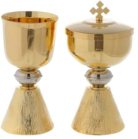 Holyart Calice e Pisside Base Decorata, Calice