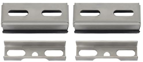 Fissaggio per Box da Tetto Kit di montaggio for barre portatutto da tetto, 2 pezzi, staffe for barre portatutto da tetto for furgoni, staffe fotovoltaiche camper, Uso adatto per Fiat Ducato dal 2006 i