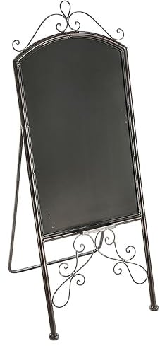 Kobolo Bistrotafel aus Metall 40x40x100 cm Braun