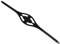 MagiDeal Wasserfeste Ersatzbänder Maskenband, Silikon Band Strap Kopfbänder Ersatzband Gurt für Sport Schwimmbrillen Tauchen Maske Brille, Silikagel, Schwarz L