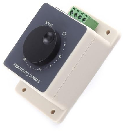 12 V Motordrehzahlregler, PWM Motordrehzahlregler, Pulsbreitenmodulator DC10 – 60 V, 20 A, Shell wasserdicht