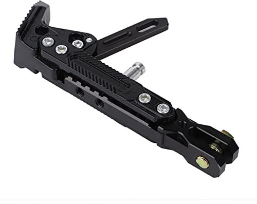 Seitenständer Motorrad Universal Motorrad Seitenständer Verstellbare Fuß Einstellbare Kickstand Aluminiumlegierung Einstellbarer Ständer Fuß Seitenständer Stativhalter