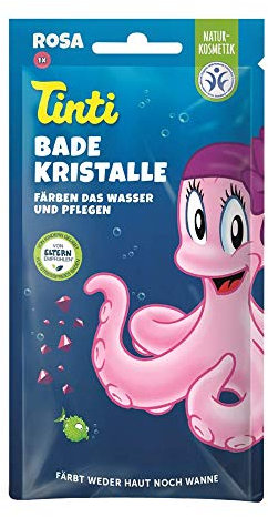 Tinti Badekristalle rosa, 60 g