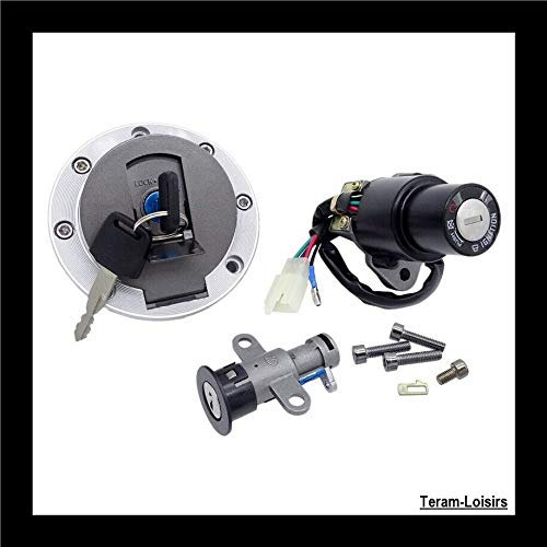 Teram Loisers Kit Neiman Llave Tapón Cerradura para Yamaha TZR 150/TZM 150/TZR 125 de 1991 a 1995.
