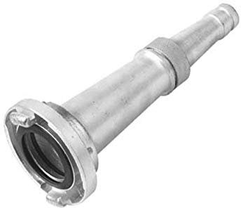 TopHomer Buse de tuyau d'incendie pour tuyau d'arrosage de jardin - 7,6 cm sans valve