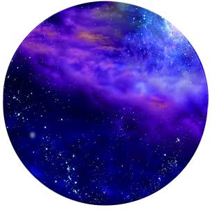 Morbuy Abwaschbar Tischdecke Rund Antifouling Wasserdicht Pflegeleicht Tischtuch Mit Elastische Kante Knitterfrei Wischbar Für Terrasse Innen- Draussen Esstisch (90cm,Sterne)