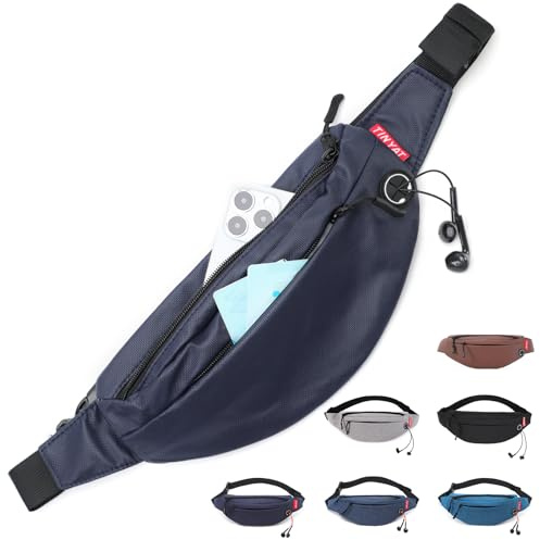 TINYAT Gürteltasche Bauchtasche Handy Hüfttasche für Wandern Reise Outdoor Aktivitäten für Damen und Herren