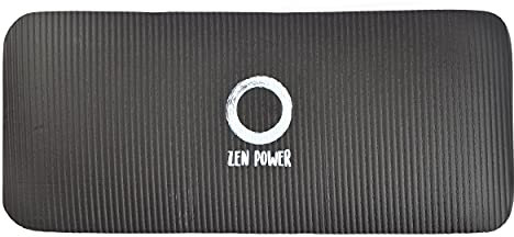 Zen Power Extra Dicke Knie-Schutzmatte, Knee-Pad für Yoga, 61x25x1,5cm, rutschfeste Kniematte aus hochwertigem NBR Schaum, Sitz-Kissen für Yoga Pilates Fitness Haushalt Garten und unterwegs
