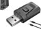 SHANFEILU USB Bluetooth 5.0 Adaptador 4 en 1 inalámbrico transmisor de Sonido estéreo Adaptador de Receptor con 3,5 mm Aux en el automóvil Ordenador Aux TV Altavoces Sistema de Sonido doméstico