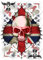 chemstickattack Aufkleber Ace of England Sticker Alchemy Gothic ca. 13x9 cm