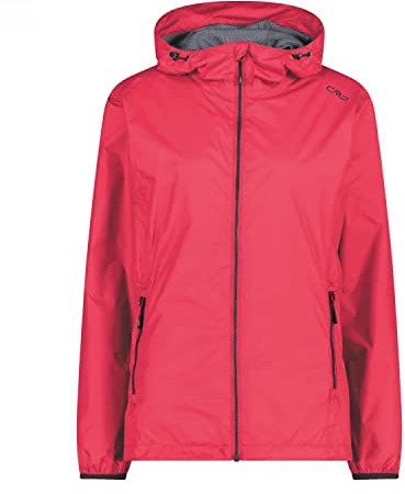 CMP - Veste femme avec capuche anti-pluie, Fraise, XXS