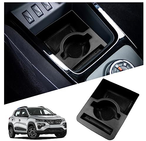 Ruiya Kompatibel mit Dacia Spring Electric 2022 2023 2024 Mittelkonsole Aufbewahrungsbox,Dacia Spring Armlehne Organizer Tray Mittelarmlehne Handschuhfach Mittelkonsole Organizer Dacia Spring Zubehör