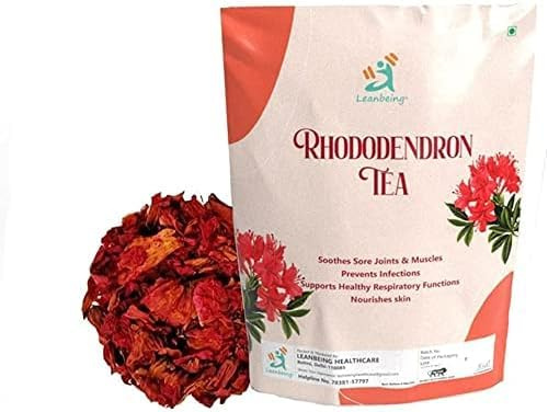 QURA Rhododendron Flower Tea 50g | Buransh Flower | Nourishes Skin