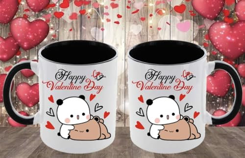Valentinstag Bubu Dudu Tasse für dein Lieblings Mensch Freude schenken