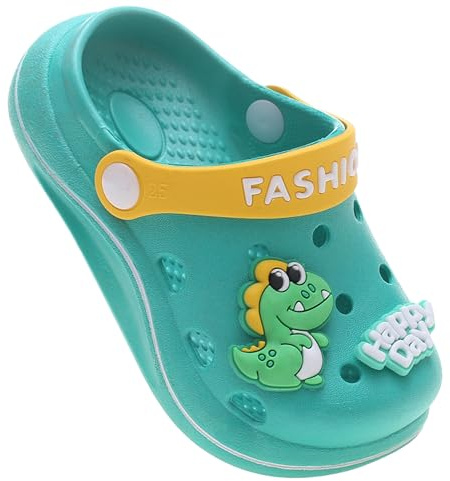 ZYLDK Zuecos Niños Zuecos Unisex Zapatos Sandalias de Playa Ligeras de Verano Antideslizante Respirable Piscina Jardín Transpirables