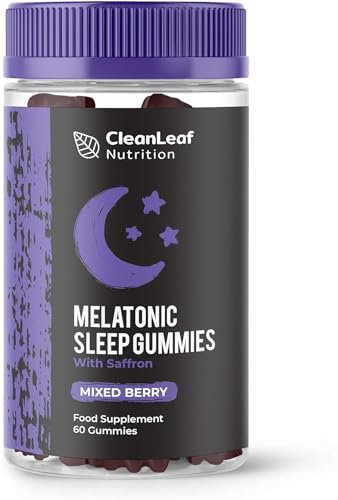 Natural Sleep Support Gummies for Adults - Melatonic Formula for Restful Nights, Sleep Gummies Promoting Natural Melatonin Production, Promotes Healthy Sleep Patterns, 60 Count