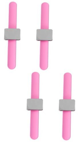NUOBESTY 4stücke Magnetisches Bobby-pin-handgelenkband Armband Für Friseure Haarspangen- Tragbar Und Leicht Zubehör Für Stylisten Und