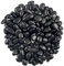 Sgehai Galets de rivière, naturels, noirs, en pierre, ovales, pour intérieurs et extérieurs, env. 1,8 kg - 2 à 3 cm