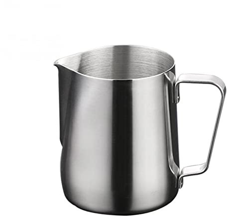 HJUGHPN Cafetière à thé, cafetière de cuisine en acier inoxydable pour moussage à froid, cafetière, barista, café, latte, lait