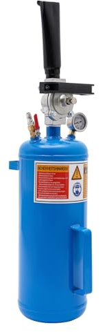 8L Reifen professioneller Reifenfüller, Reifenschockfüller Airbooster Reifenbooster für Motorräder und Elektrofahrzeuge (Blau)