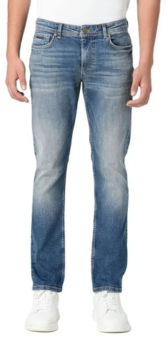 Miracle of Denim M.O.D Herren Jeans Thomas Comfort Fit in Deprave Blue (DE/NL/SE/PL, Bundweite & Schrittlänge, 32, 32, Deprave Blue 4226)