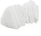 Lot de 20 filtres à huile pour friteuse, filtres à huile non tissés pour filtres à sirop, filtres à cire d'abeille, cônes de filtre à graisse pour restaurant, cuisine, café, hôtel
