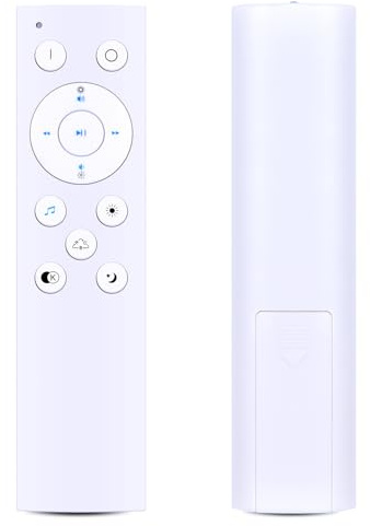 TCNOUMT Neue Fernbedienung Ersatz für Trio Leuchten LED Deckenleuchte Osaka (678713006)