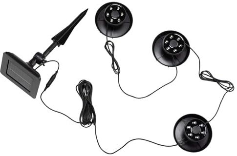 LED Solar Gartenteich Strahler Set Unterwasserbeleuchtung 70559