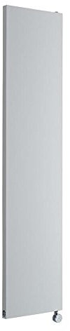 Milano Riso 1000W White Vertical Flat Panel Electric Radiator - 1800mm x 400mm