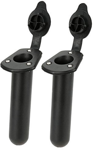 RUNGAO Pesca Mount Porta Canna, Portacanna Morsetto per Barca Peschereccio Guarnizione Kayak Canoe 2 PCS