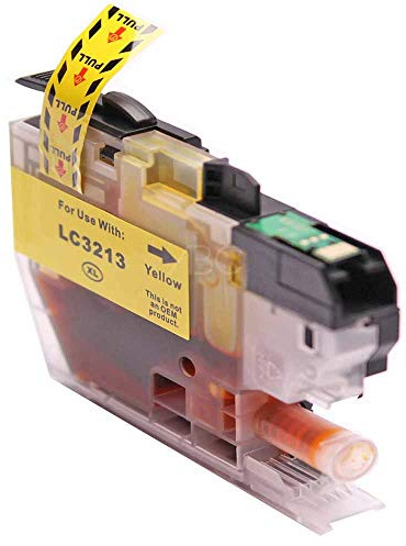 Alternativ Tintenpatrone für Brother LC-3211Y LC-3213Y LC-3211 LC-3213 Gelb für Brother DCP-J572DW DCP-J772DW DCP-J774DW MFC-J490DW MFC-J491DW MFC-J497DW MFC-J890DW MFC-J895DW von ABC