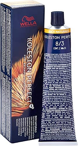 Wella Professionals Koleston Perf. Me+ Rich Naturals 8/3, 60 Ml