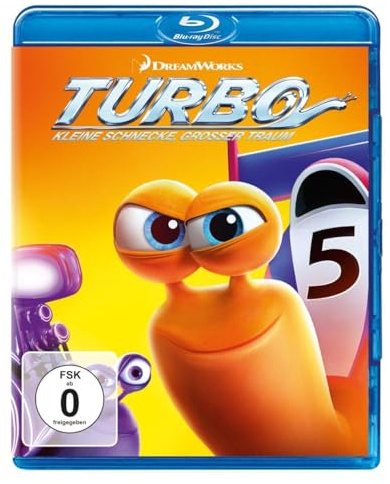 Turbo - Kleine Schnecke, großer Traum [Blu-ray]