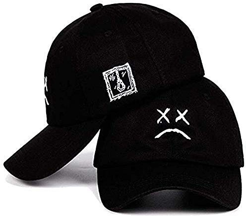 Home Fashion DIY-Baseballkappe für Jungen, verstellbar, mit Stickerei, Schwarz - Schwarz - Einstellbar