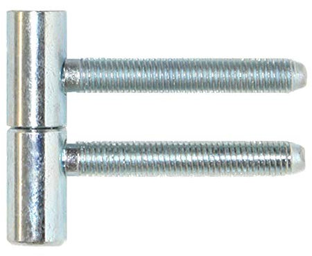 Einbohrband Einbohrbänder Innentürbänder Türbänder Türband 13,5 mm Silber Verzinkt