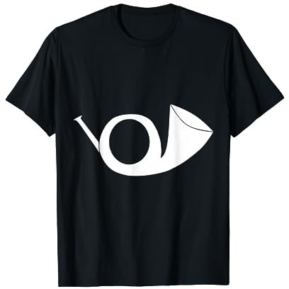 Kostüm Postbote Posthorn Post Zusteller Verkleidung T-Shirt