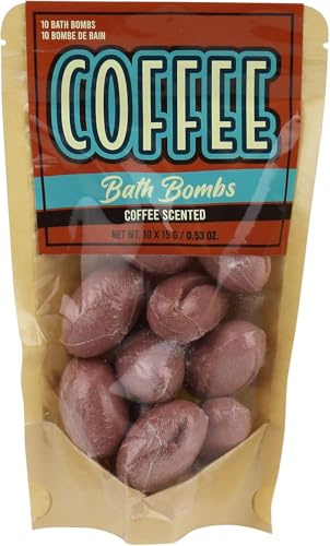 Gift Republic 10er Pack Kaffee Badebomben Kaffee Duft 150g