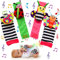 Adalex Global Hochets de poignet pour bébé - Jouets sensoriels pour bébés - Cadeaux pour nouveau-nés filles garçons filles garçons filles 0-3 0-6 6-9 6-12 mois jouet 2 poignets et 2 chaussettes