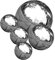 Cabilock Einzeln Kugel Gartenkugel Metallkugeln Garten Hohlkugel 5 Stücke Metall Dekokugel Spiegelkugel Gartendeko Edelstahlkugeln Teichkugeln für Rasen Garten Metall Ball Grabschmuck