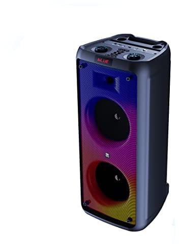 Xtreme - Altoparlante Speaker Amplificato TWS Cassa Trasportabile Effetti LED Telecomando Microfono WiFi USB AUX Ambassador 33189