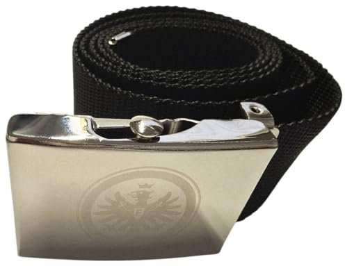 Eintracht Frankfurt Gürtel mit Metallschnalle Stoffgürtel SGE